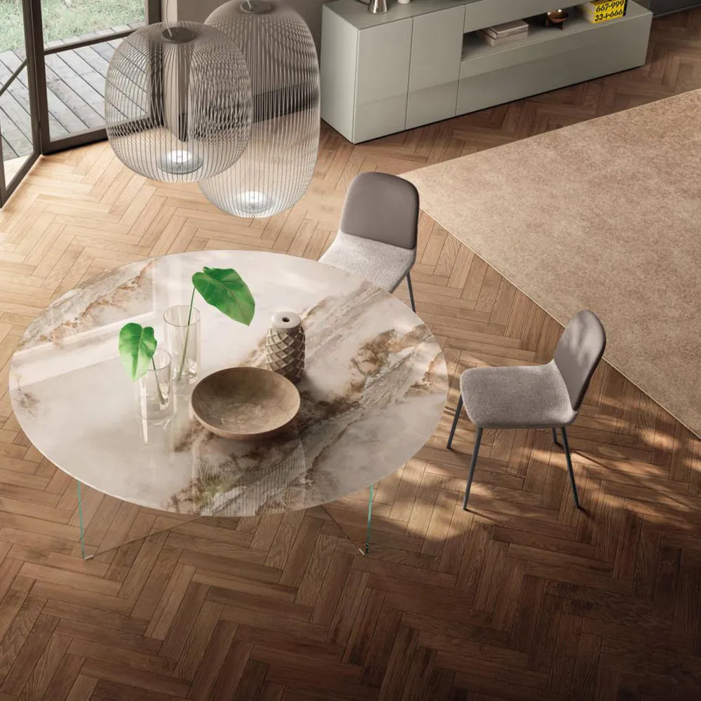 Lago  Round Table Air XGlass Slim