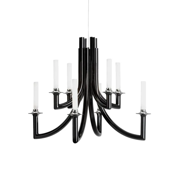 Kartell Khan Lampe à suspension - Noir Mat