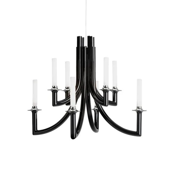 Kartell Khan Pendelleuchte - Mattschwarz