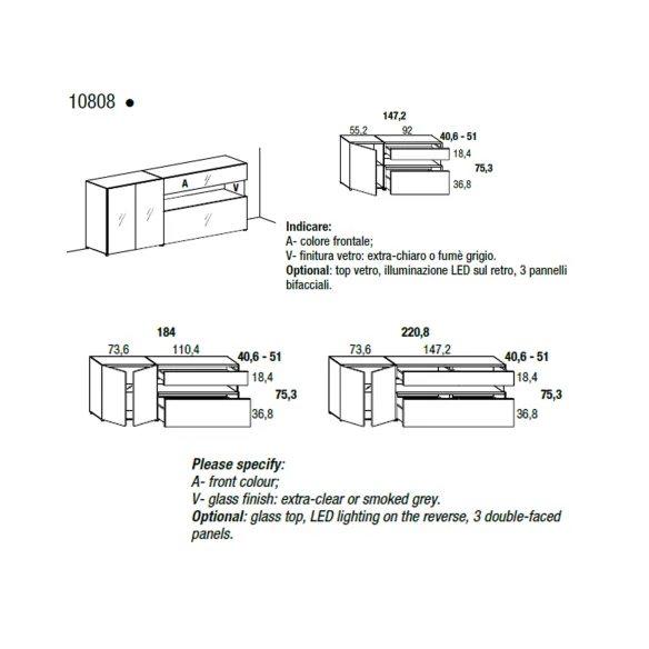 Lago Sideboard 36e8 10808