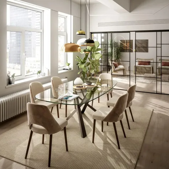 Ovaler Tisch Easy-Line Diago ET76