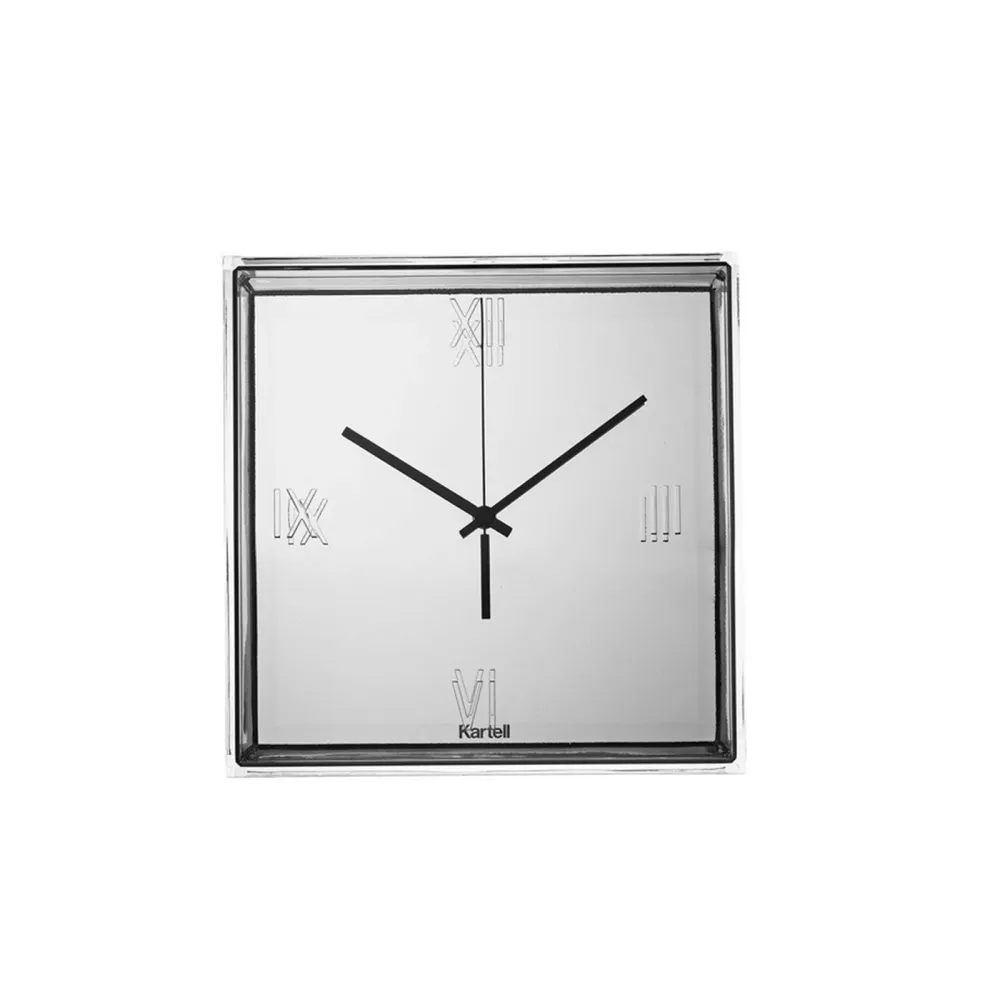 Kartell Tic & Tac Horloge murale - Chrome