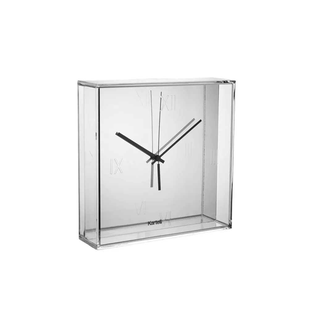 Kartell Tic & Tac Wanduhr - Chrom
