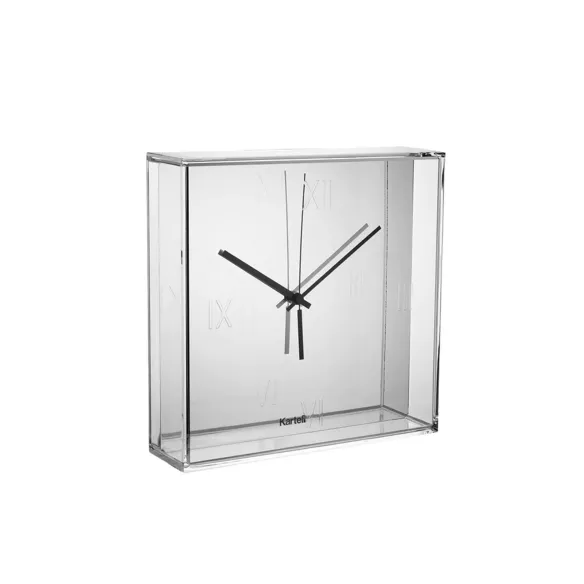 Kartell Tic & Tac Wanduhr - Chrom