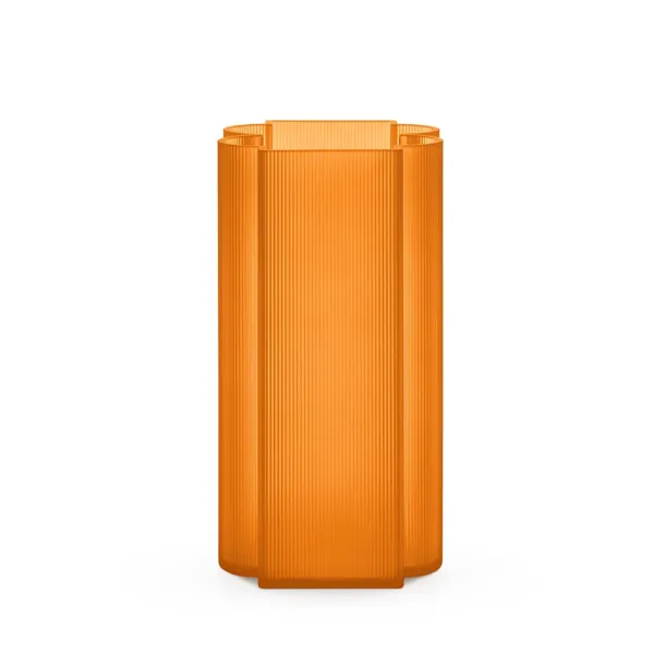 Kartell Okra Hohe Vase - Orange 2
