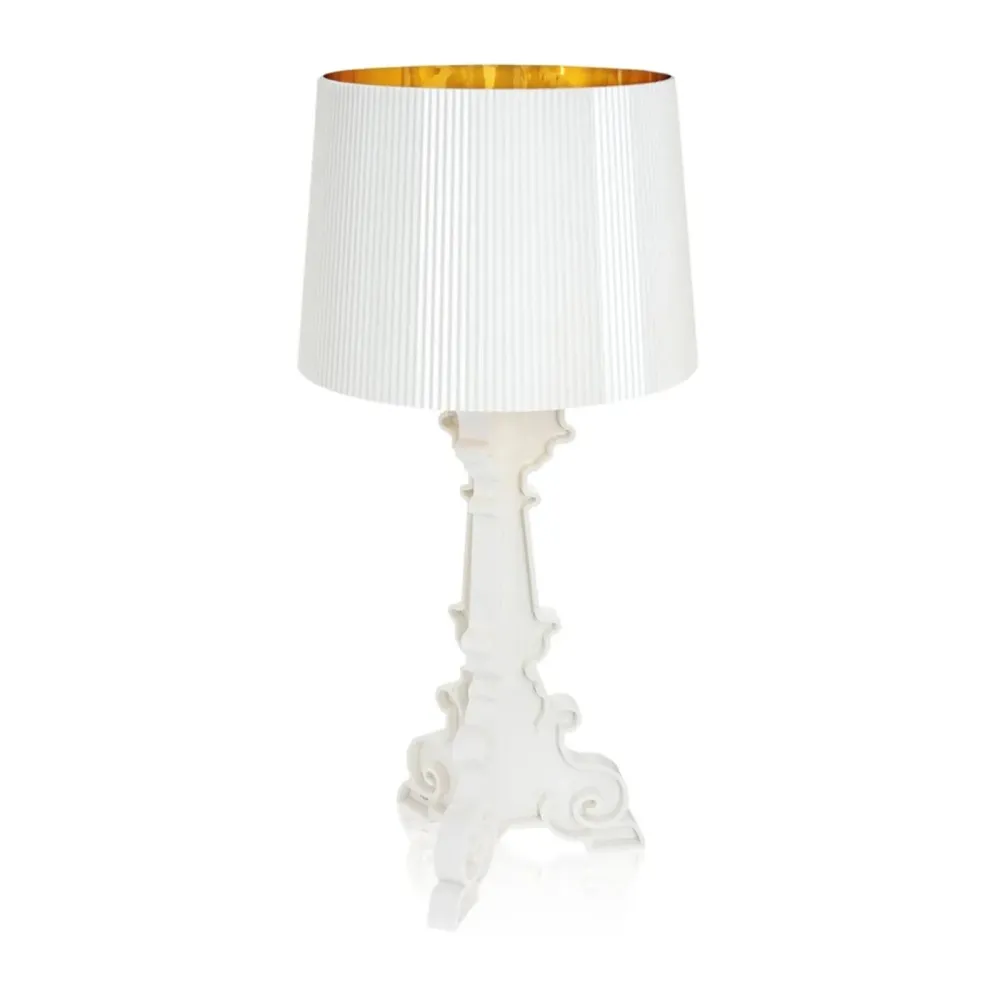 Kartell Bourgie Lampe de table - Blanc et or