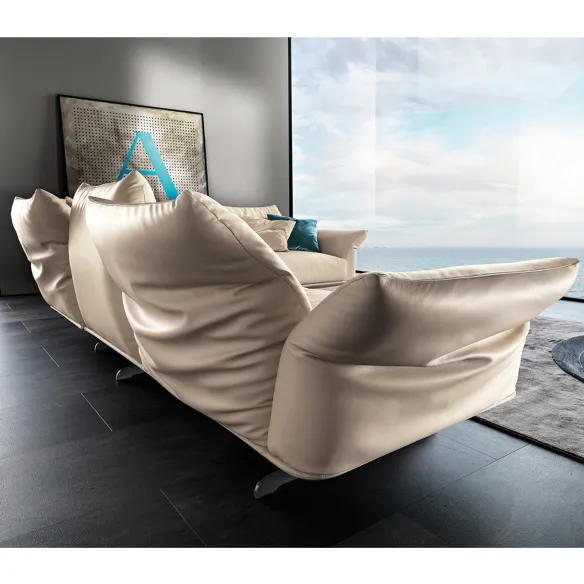 Corner Sofa Albani Contemporary 20 - Blade Foot
