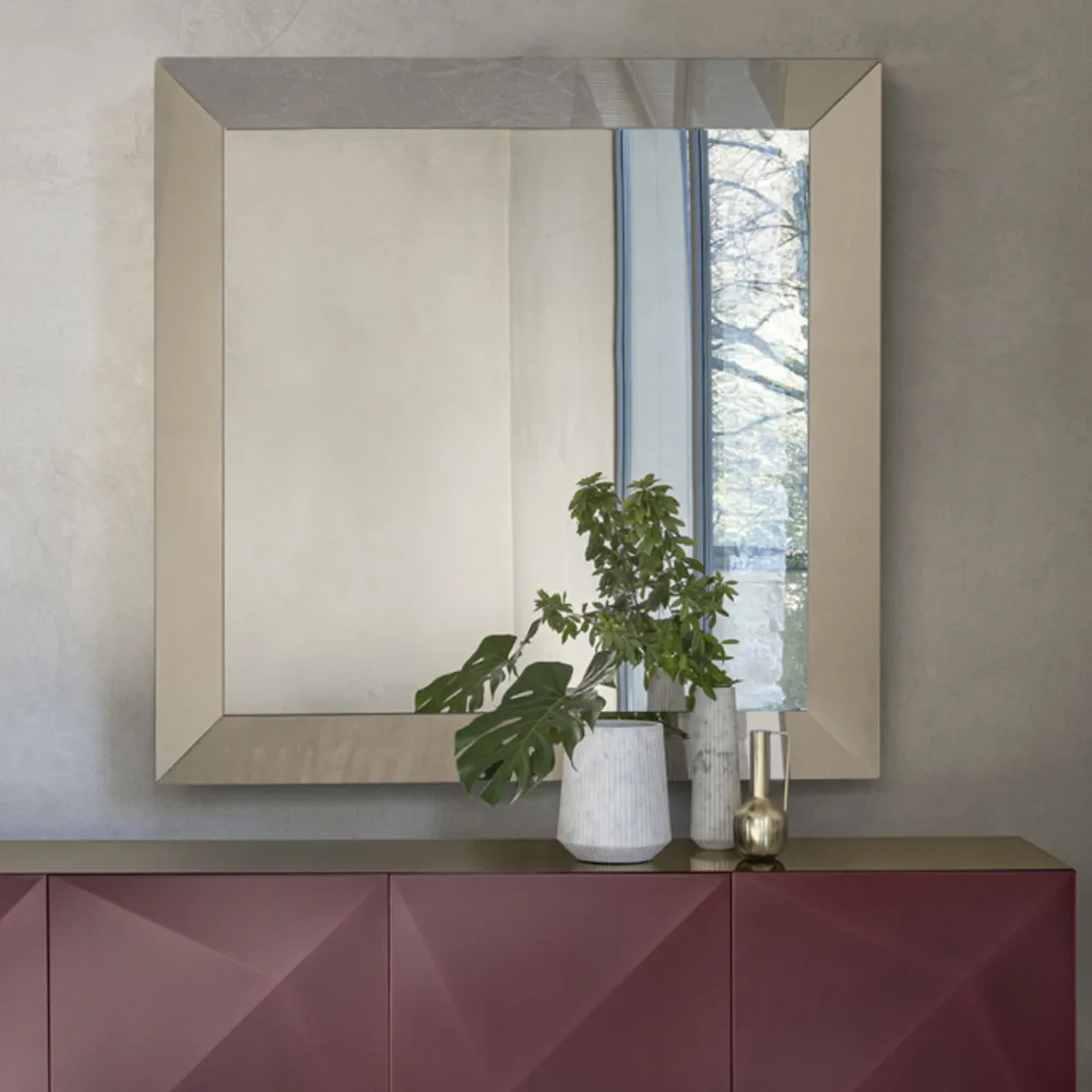 Riflessi Specchio Trapezio - Cristallo specchiante