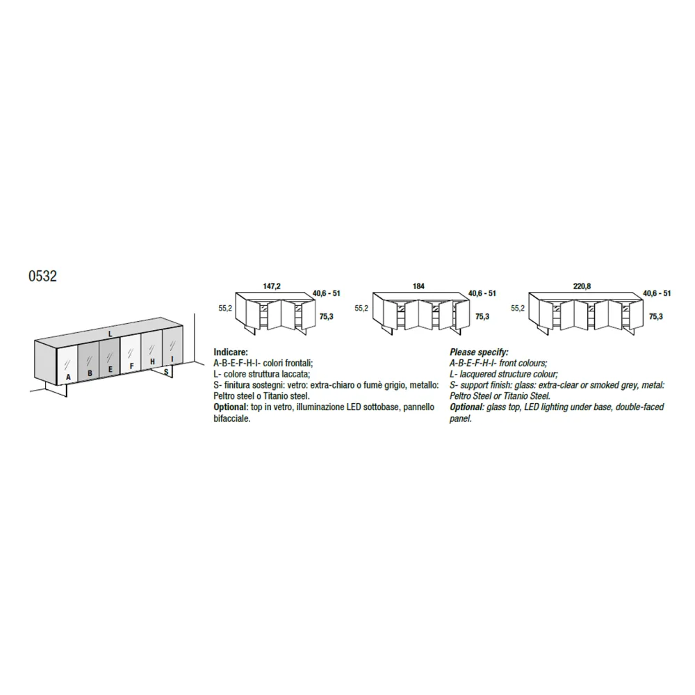 Lago Sideboard 36e8 0532