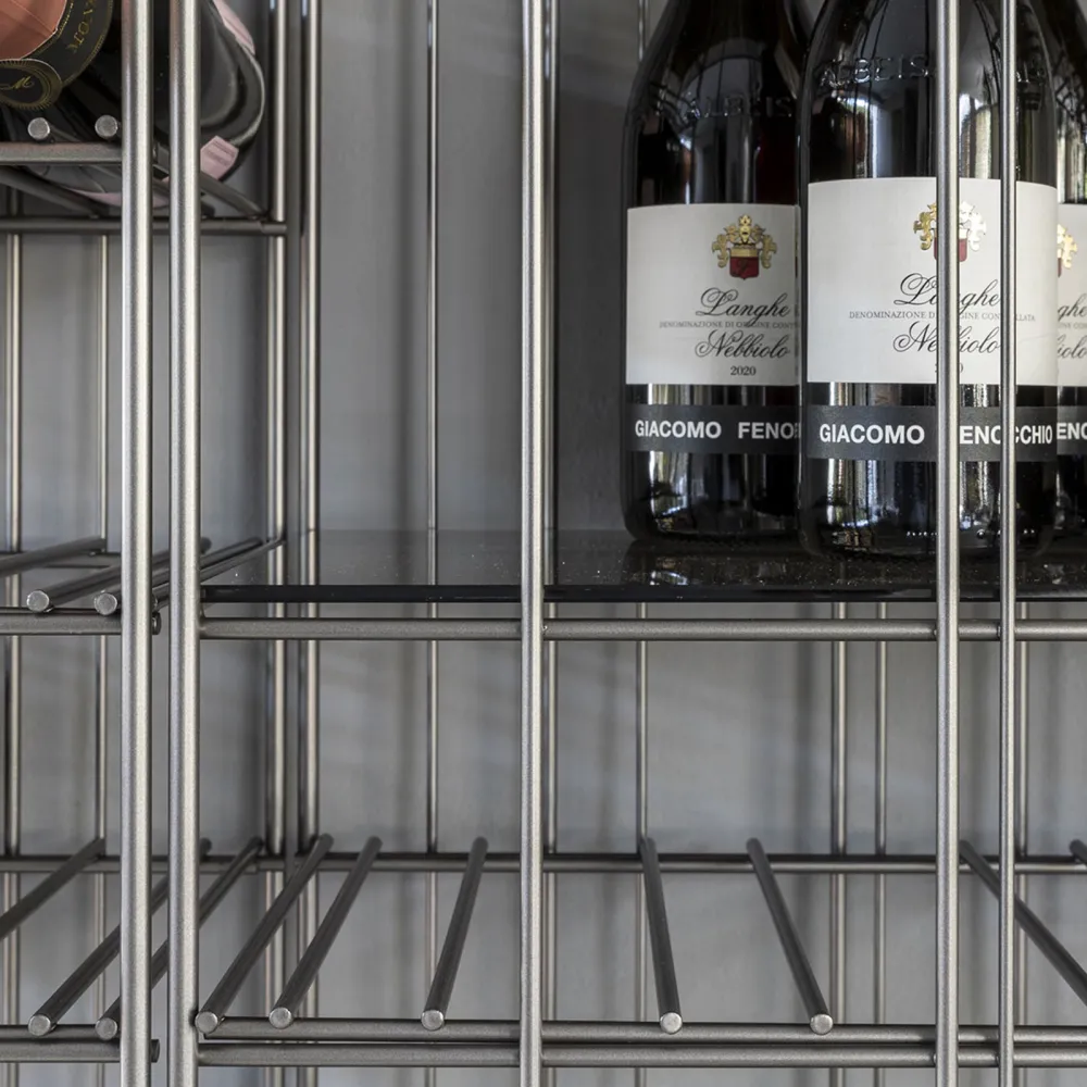 Mogg Metrica Wine C Porta bottiglie - Brunito +...