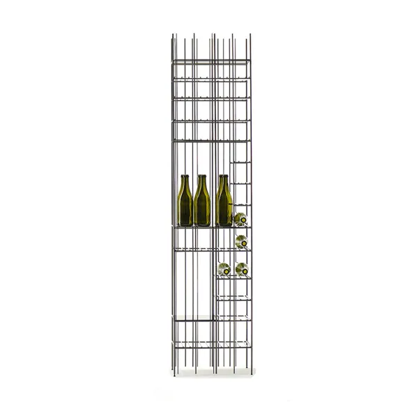 Mogg Metrica Wine C Porte-bouteille - Kit Etagères Verre Bruni + Bronze