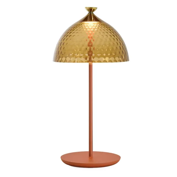 Kartell Pumo Lampe de table - Ambre-Brique