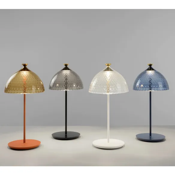 Kartell Pumo Lampe de table - Ambre-Brique