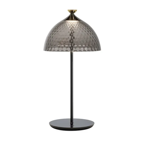 Kartell Pumo Lampada da tavolo - Fumè-Nero