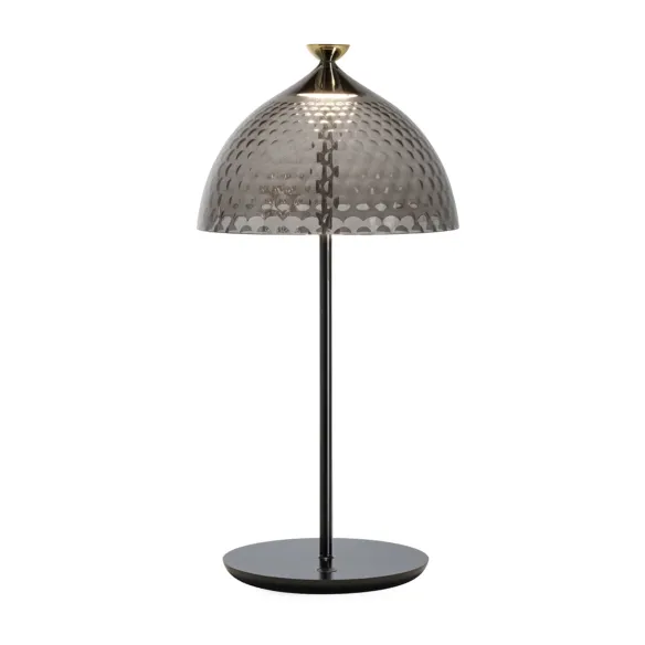 Kartell Pumo Lampada da tavolo - Fumè-Nero