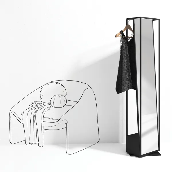 Spiegel free-standing Minottiitalia Cage 2