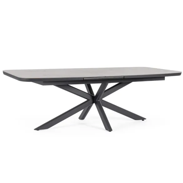 Bizzotto All Pascal Ausziehtisch - 200/260 x 100 cm - Anthrazit JX55