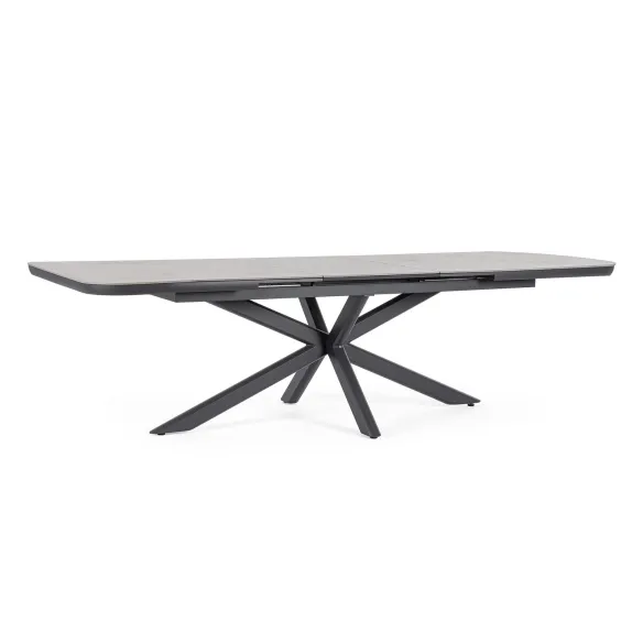 Bizzotto All Pascal Mesa extensible - 200/260 x 100 cm - Antracita JX55