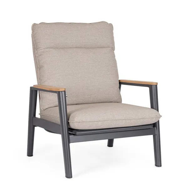 Bizzotto Miguel Poltrona reclinabile - Antracite JX55