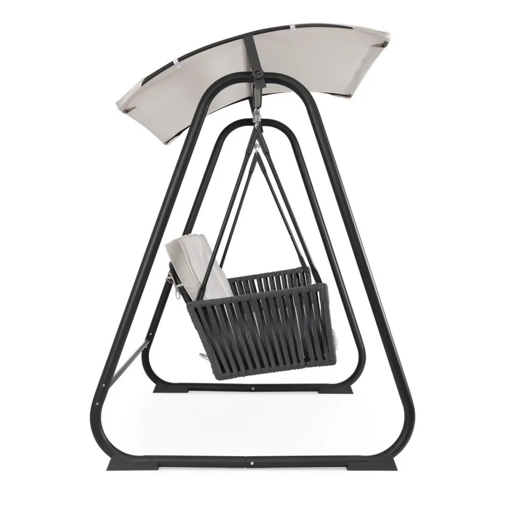 Bizzotto Dedalo Balancelle 3 places - Gris clair