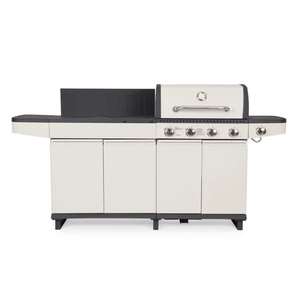 Bizzotto Merita Gaskocher - Beige und Anthrazit