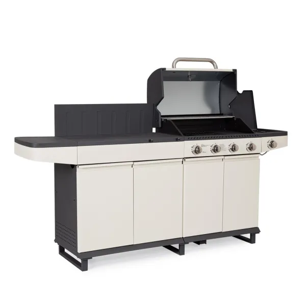 Bizzotto Merita Gaskocher - Beige und Anthrazit 2