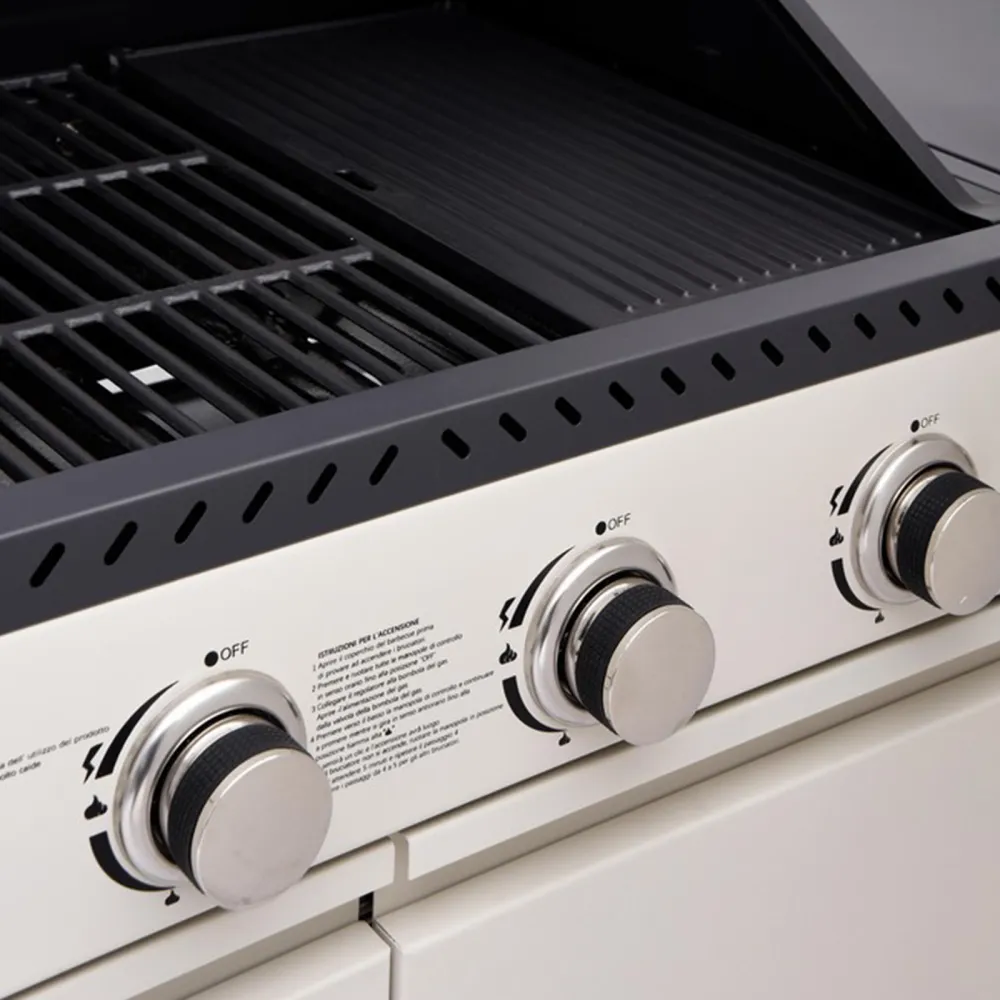 Bizzotto Merita Cucina a gas - Beige e Antracite
