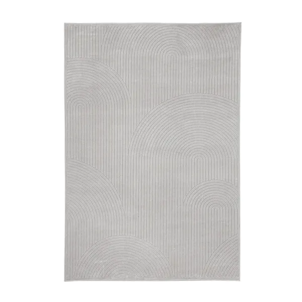 Bizzotto Klab Teppich - 160 x 230 cm - Hellgrau