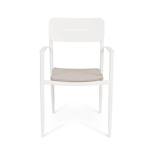 Bizzotto Nebula Chaise avec accoudoirs - Vapor