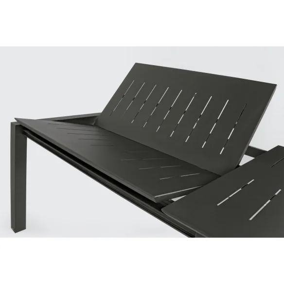 Bizzotto Konnor Ausziehtisch - 200/300 x 100 cm - Anthrazit