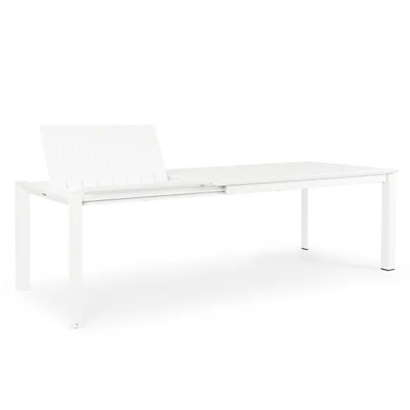 Bizzotto Konnor Mesa extensible - 160/240 x 100 cm - Blanca