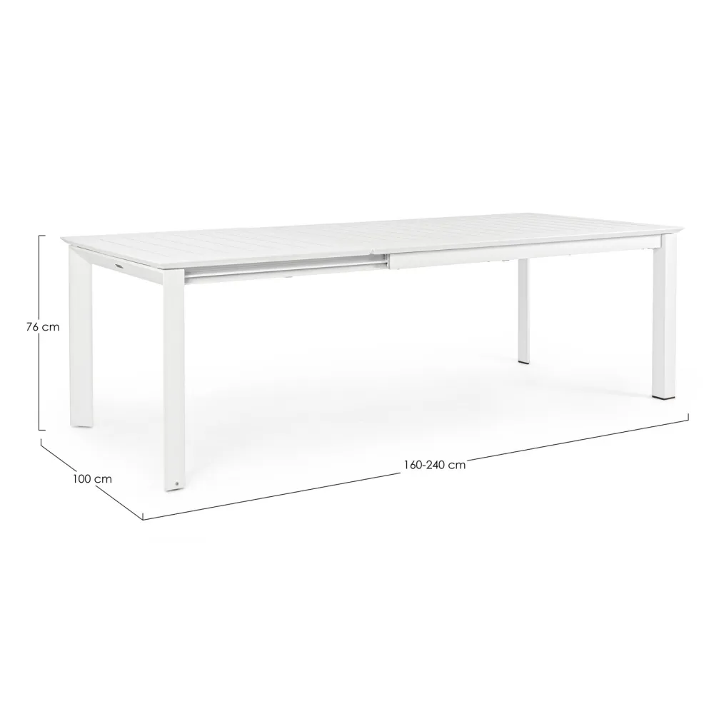 Bizzotto Konnor Ausziehtisch - 160/240 x 100 cm...