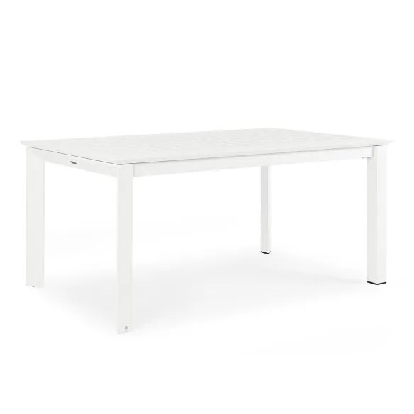 Bizzotto Konnor Mesa extensible - 160/240 x 100 cm - Blanca