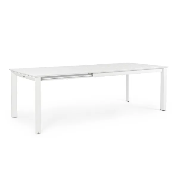 Bizzotto Konnor Extendable Table - 160/240 x 100 cm - White