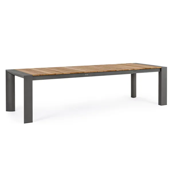 Bizzotto Cameron Ausziehtisch - 228/294 x 100 cm - Anthrazit 2
