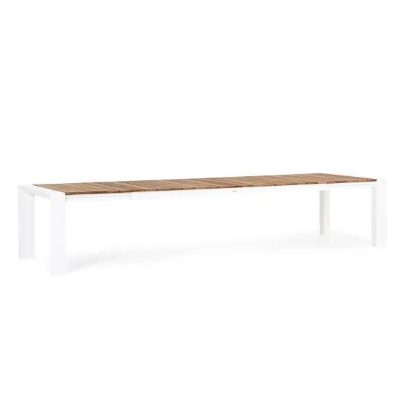 Bizzotto Cameron Tavolo allungabile 253/319/384 x 110 cm - Bianco