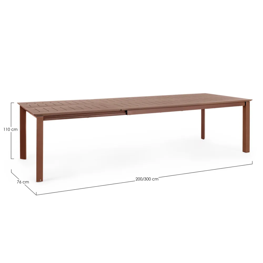 Bizzotto Konnor Table extensible - 200/300 x...