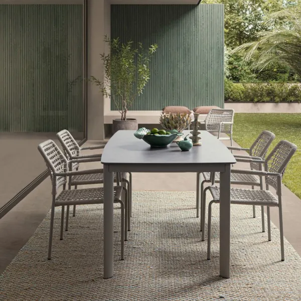 Bizzotto Alcora Table - 180 x 90 cm - Saturn 2