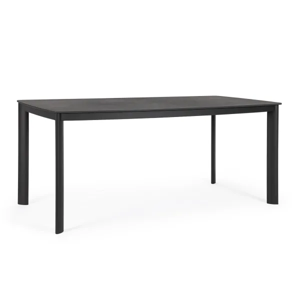 Bizzotto Alcora Table - 180 x 90 cm - Anthracite