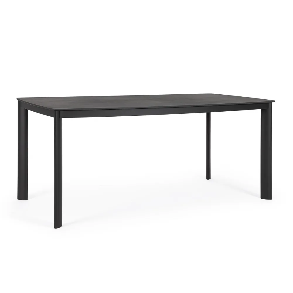 Bizzotto Alcora Tisch - 180 x 90 cm - Anthrazit