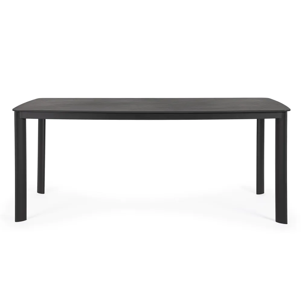 Bizzotto Alcora Table - 180 x 90 cm - Anthracite