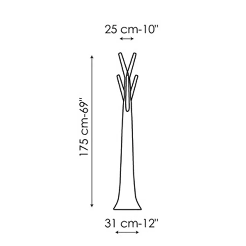 Bonaldo Tree Garderobenständer - Weiß