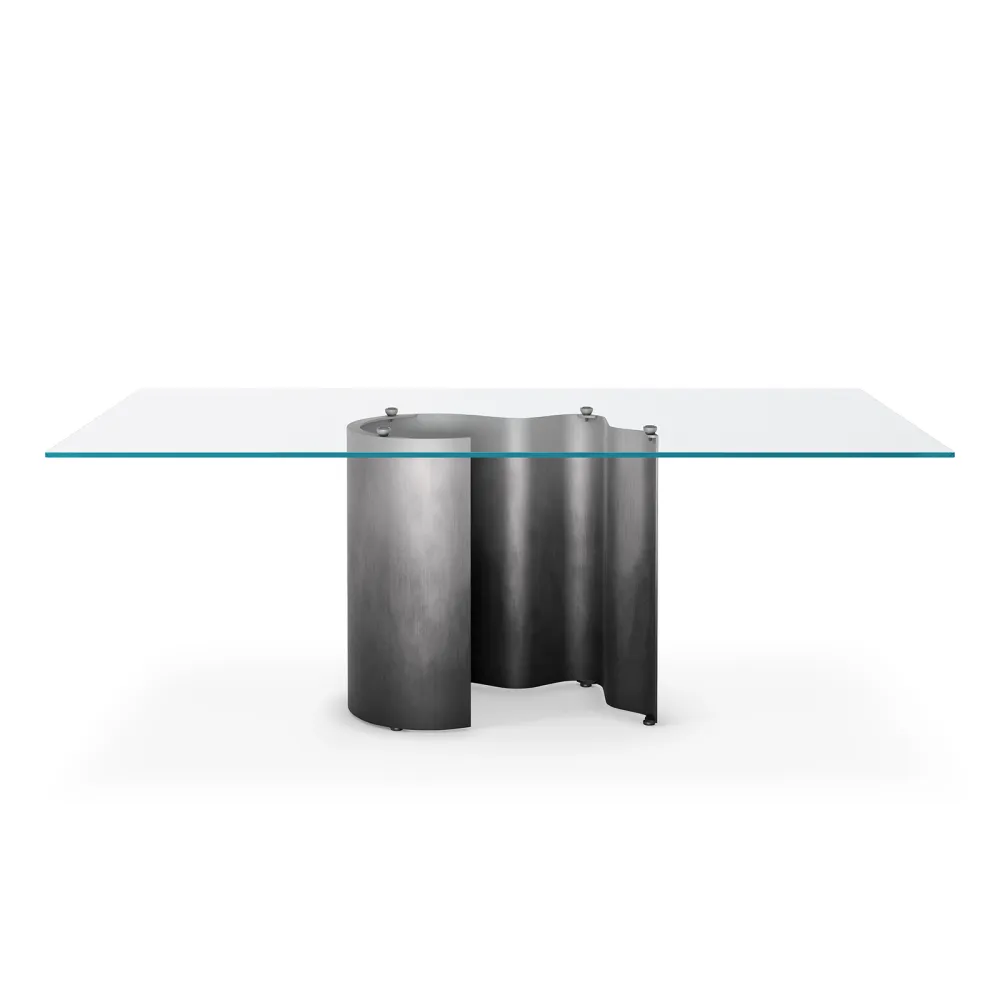 Cattelan Italia Mesa rectangular Papelito Glass