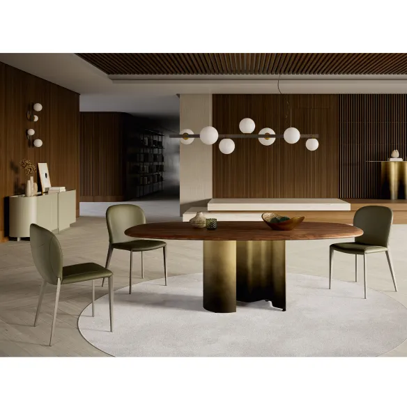 Table rectangulaire Cattelan Italia Papelito Wood