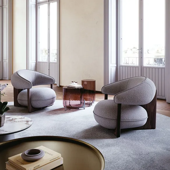 Cattelan Italia Fauteuil Ruby lounge
