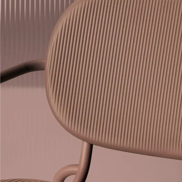 Chair with armrests SCAB Design Si-Si Vibes