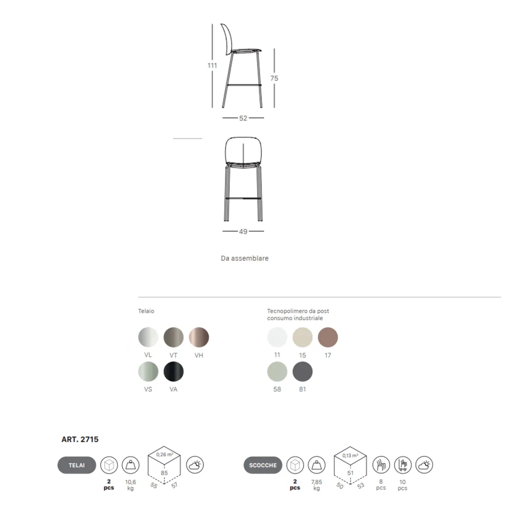 Stool SCAB Design Mentha