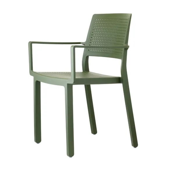 Sedia con braccioli SCAB Design Emi