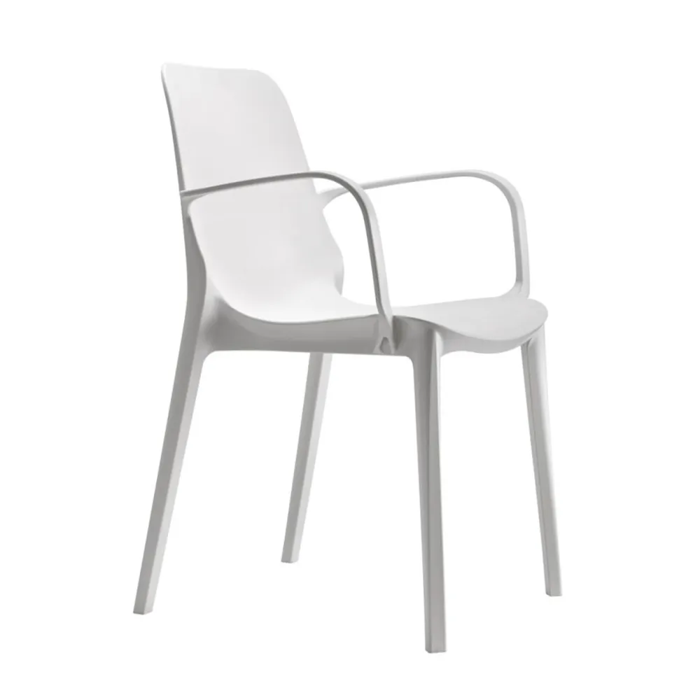 Chaise avec accoudoirs SCAB Design Ginevra