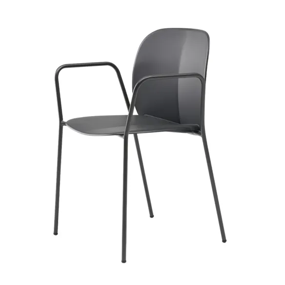 Chair with armrests SCAB Design Mentha